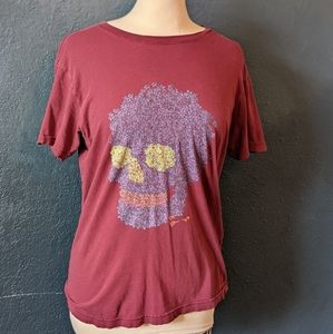 Marc Jacobs graphics skull t-shirt